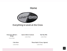Tablet Screenshot of levelgroundministries.com